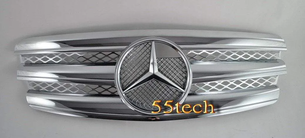 Mercedes Benz W211 2003~2006 E-Class 3 Fins Style Grille