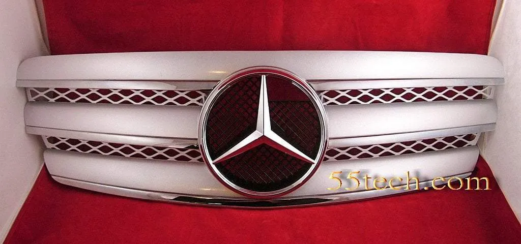 Mercedes Benz W211 2003~2006 E-Class 3 Fins Style Grille