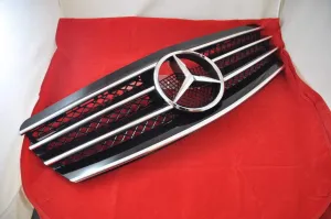 Mercedes Benz W211 2003~2006 E-Class 4 Fins Style Grille