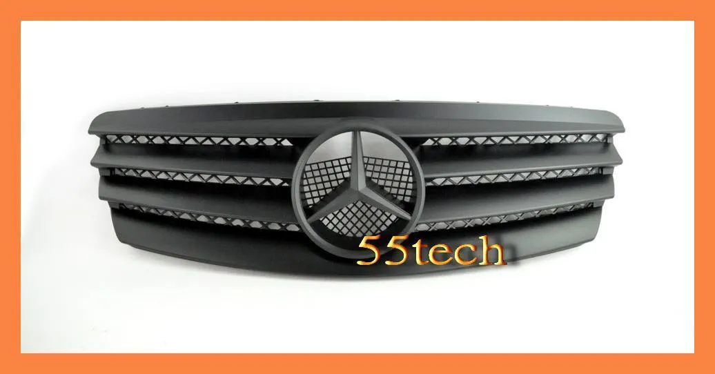 Mercedes Benz W211 2003~2006 E-Class 4 Fins Style Grille
