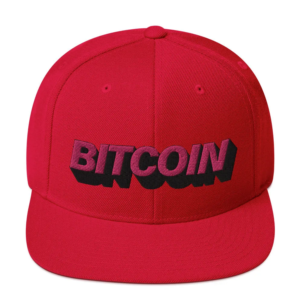 Mighty Pink Bitcoin Hat