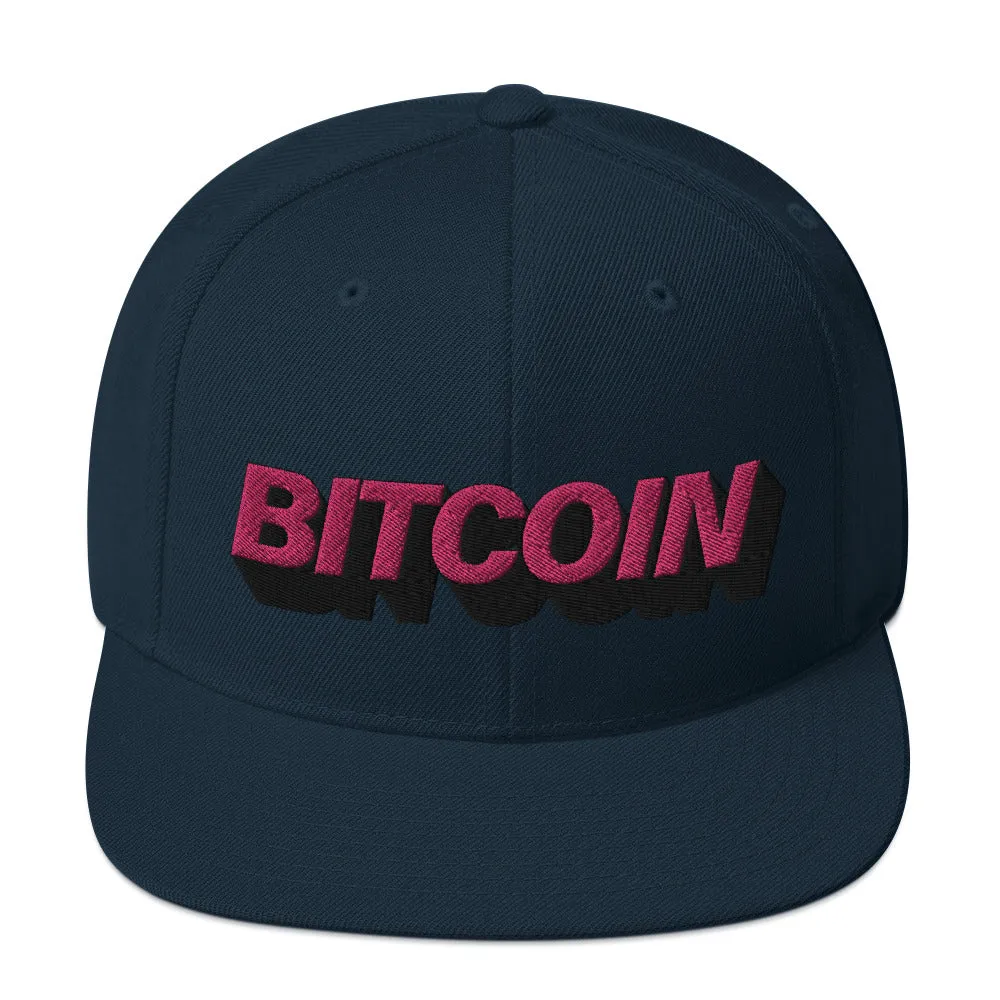 Mighty Pink Bitcoin Hat