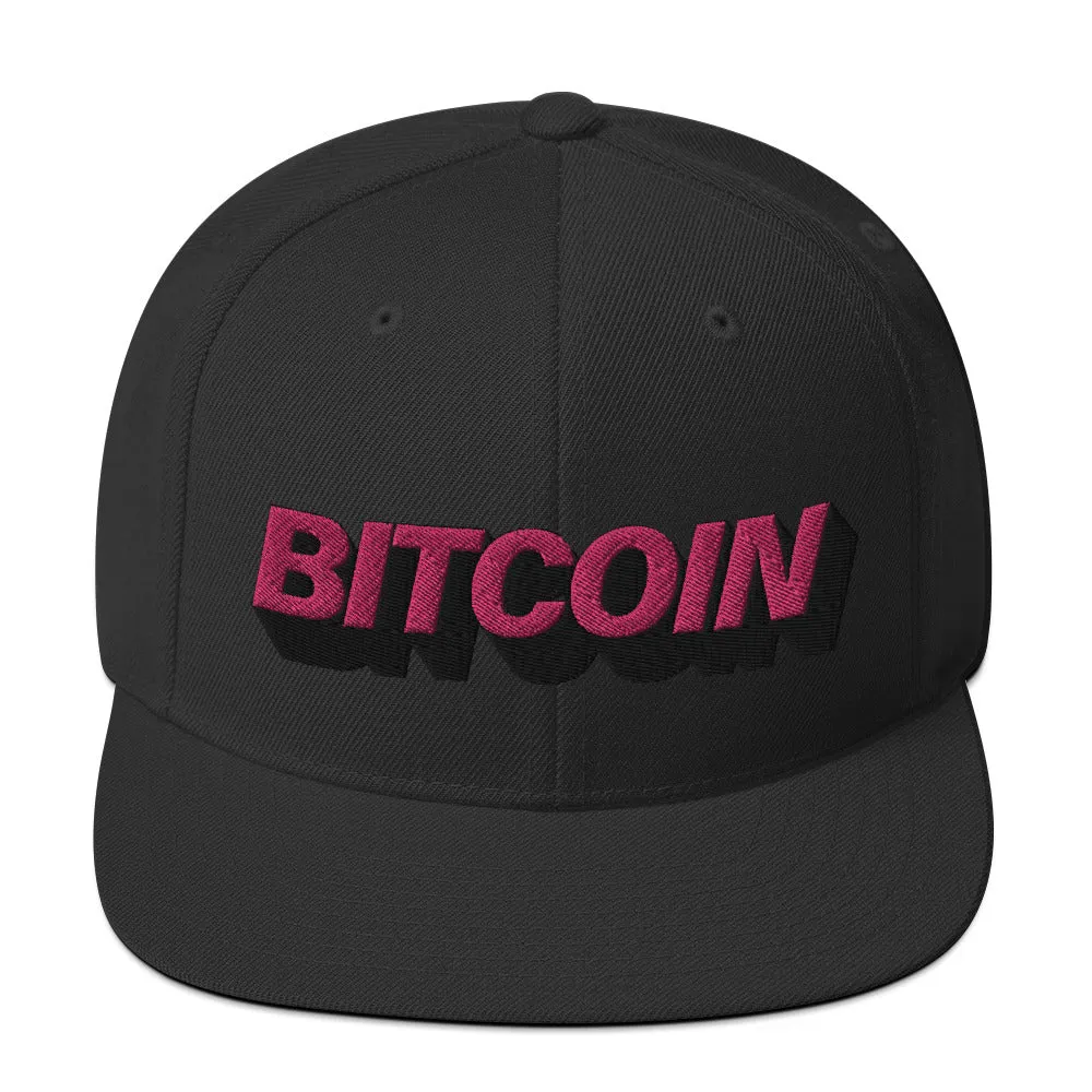 Mighty Pink Bitcoin Hat