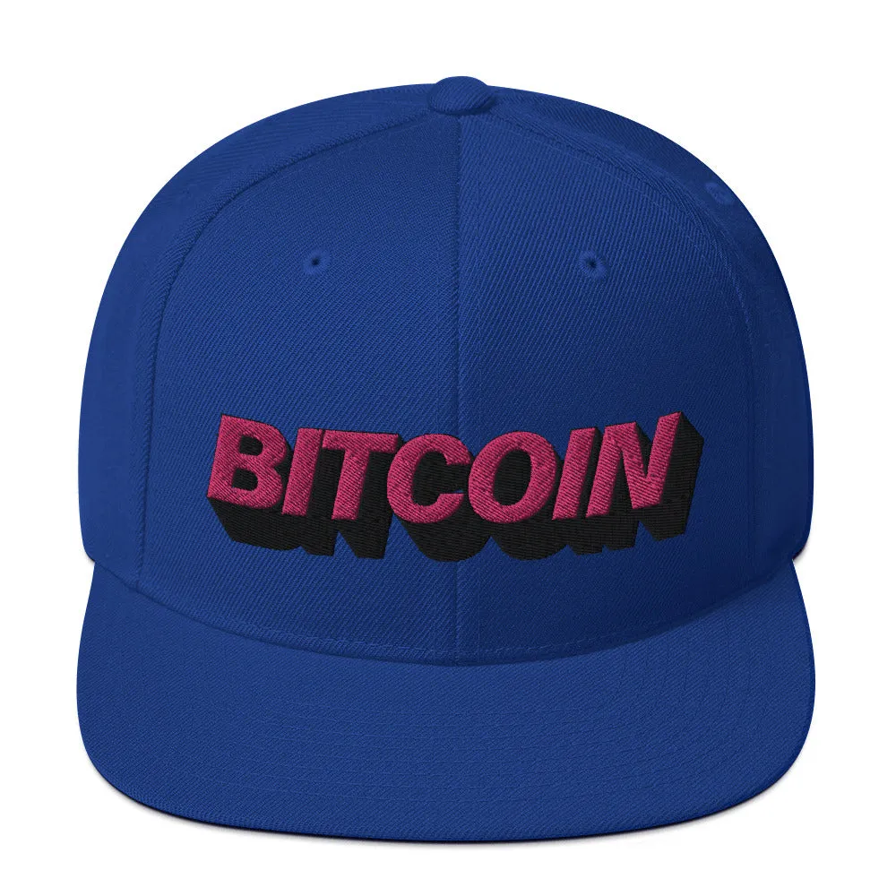 Mighty Pink Bitcoin Hat