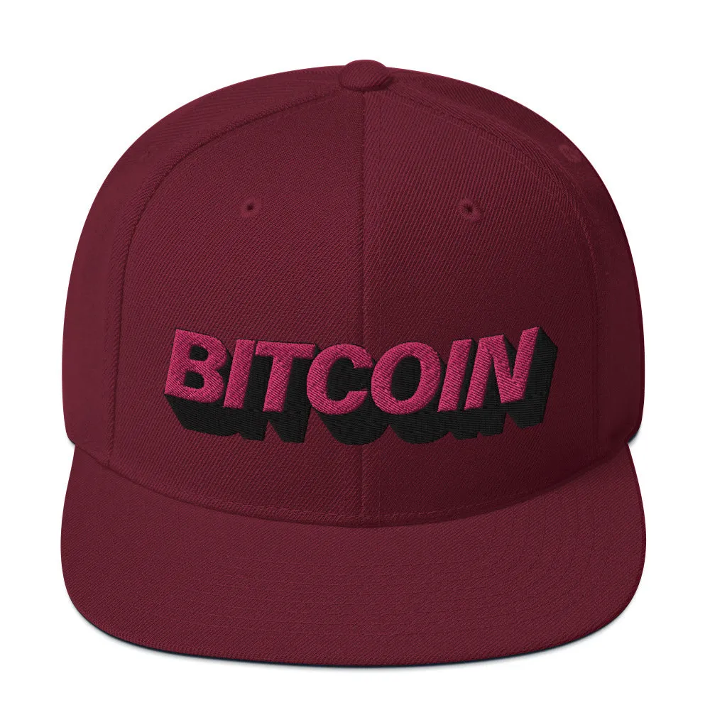 Mighty Pink Bitcoin Hat