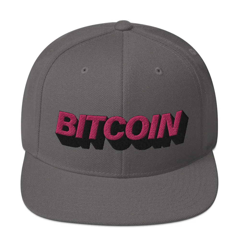 Mighty Pink Bitcoin Hat