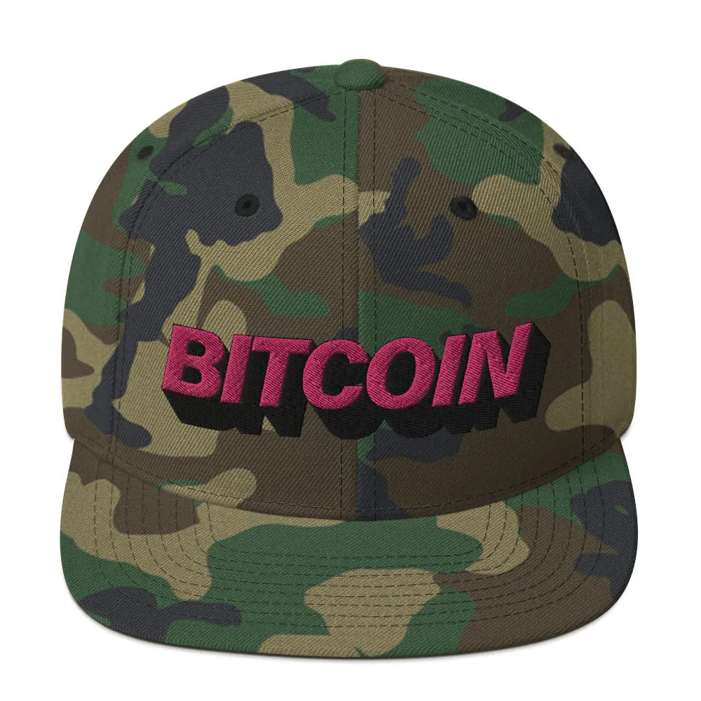 Mighty Pink Bitcoin Hat