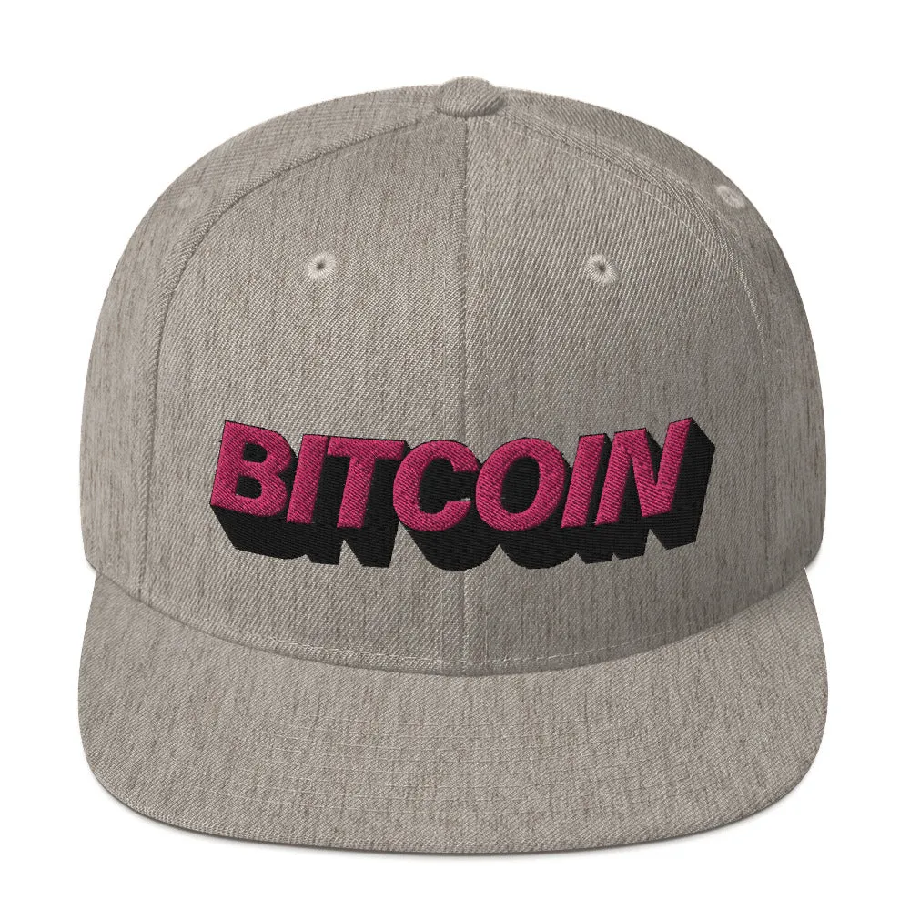 Mighty Pink Bitcoin Hat