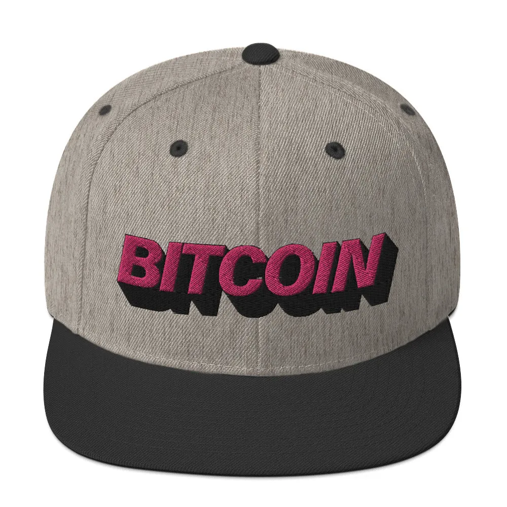 Mighty Pink Bitcoin Hat