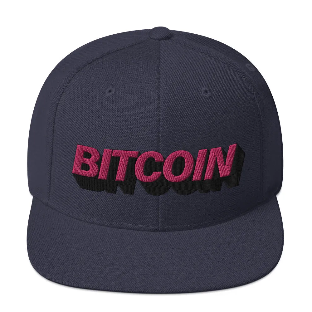 Mighty Pink Bitcoin Hat