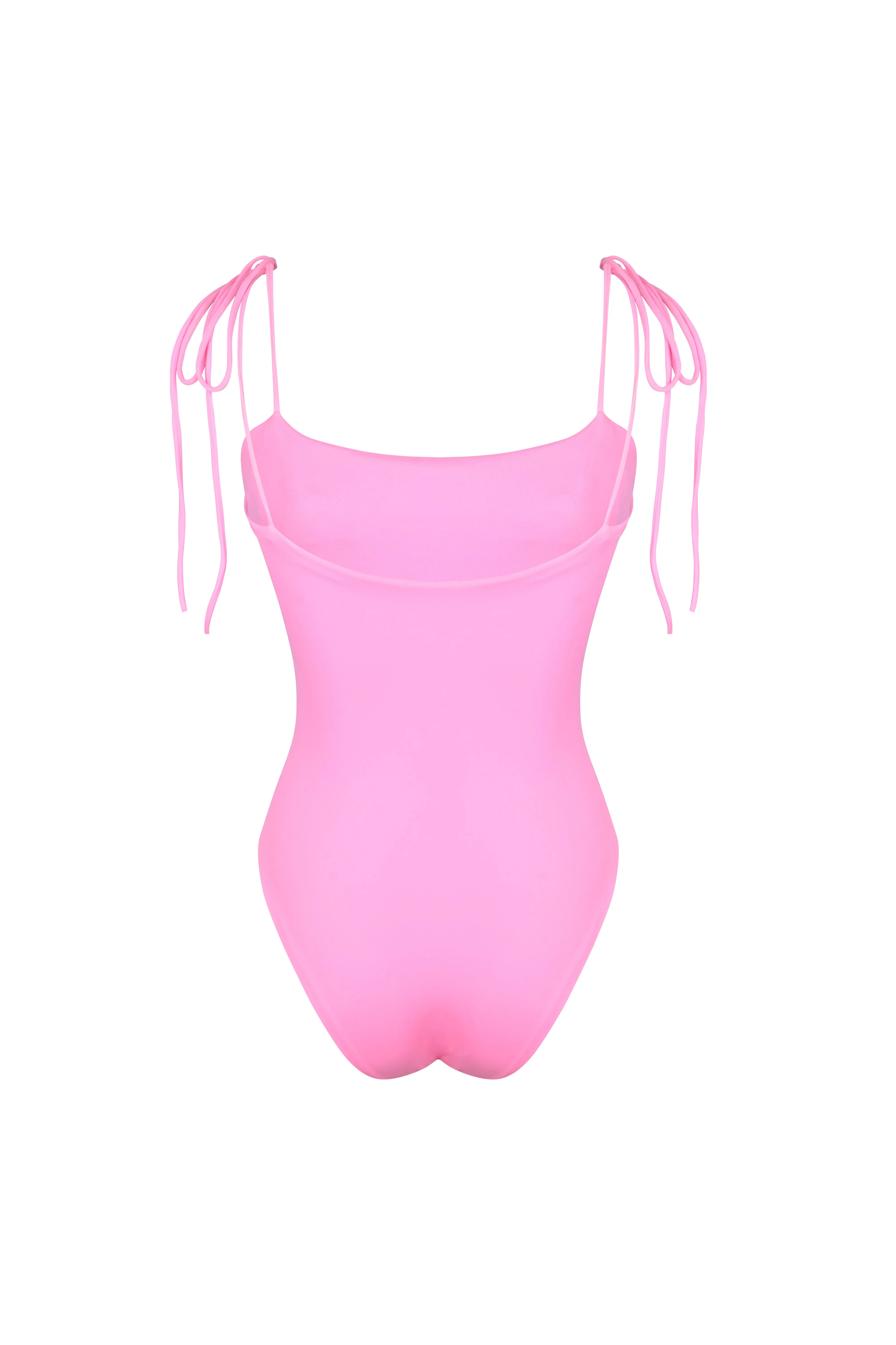 Mirrored Sea One Piece Swimsuit Pink