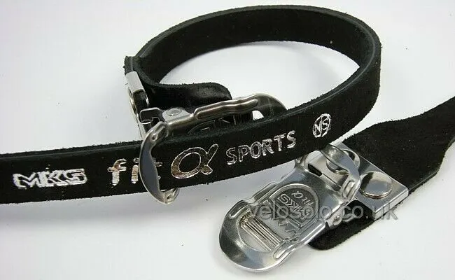 MKS Toe clip strap Fit alpha Sports Single buckle FIT-α SPORTS NJS Toe Strap|MKS FIT-α SPORTS シングルバックル NJS認定トゥーストラップ