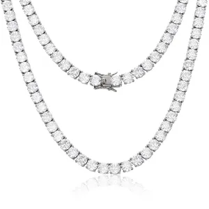 Moissanite Tennis Necklace - 2mm