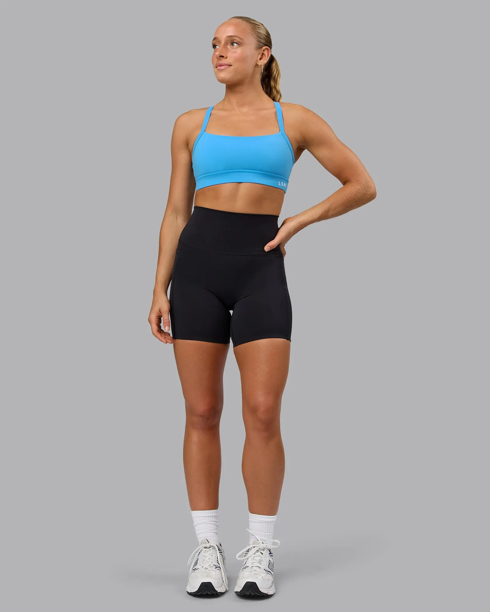 Momentum Sports Bra - Azure Blue