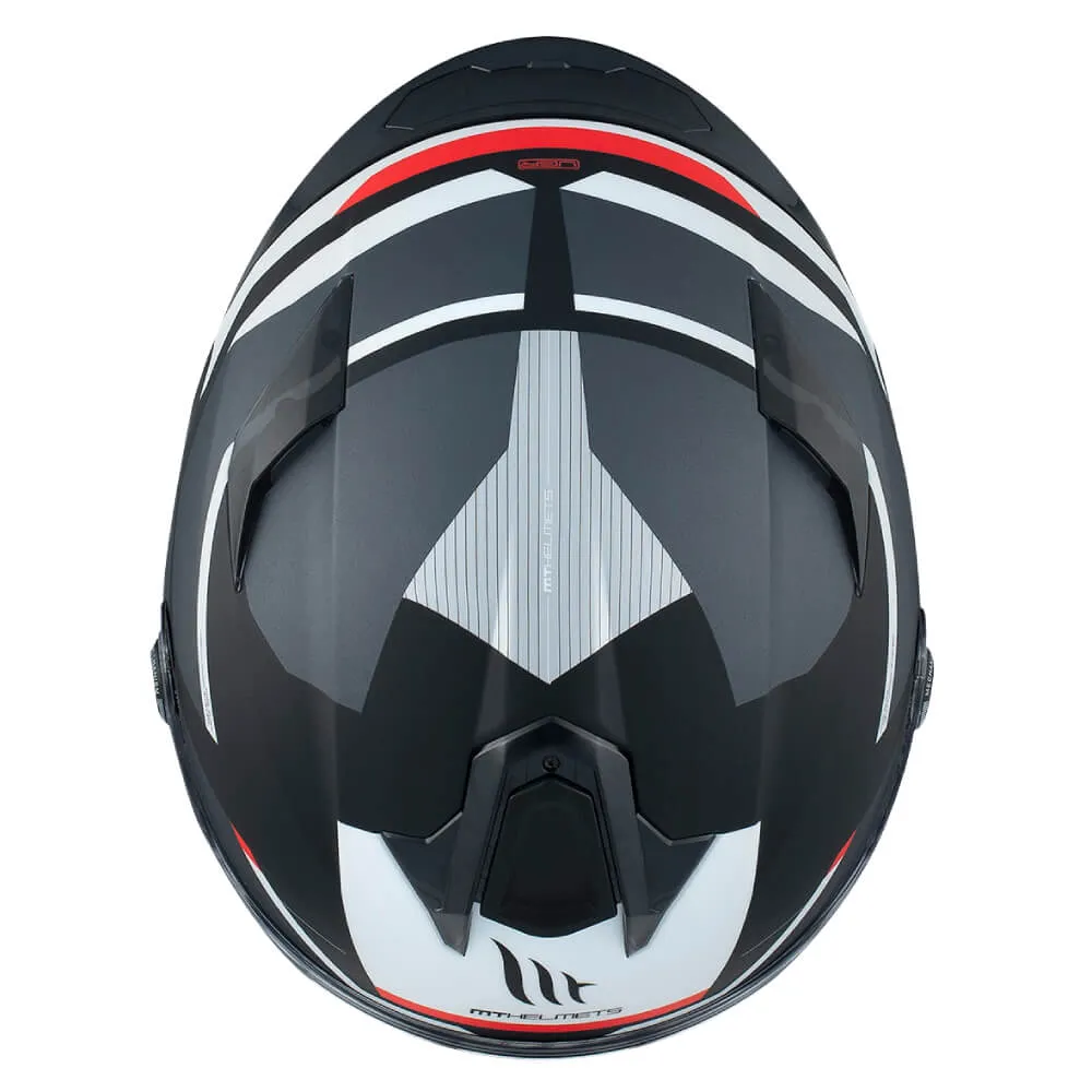 MT Targo S Helmet Britain A2 Matt Grey / Anthracite