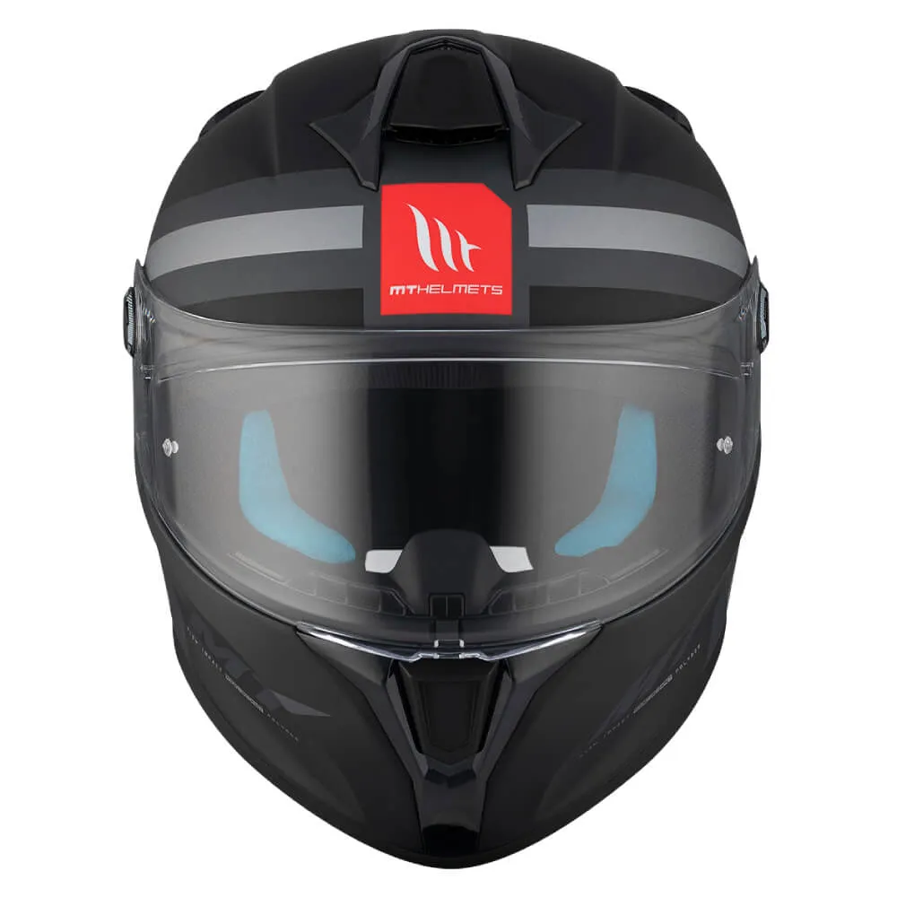 MT Targo S Helmet Britain A2 Matt Grey / Anthracite