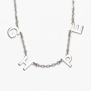 Multi Initial Necklace
