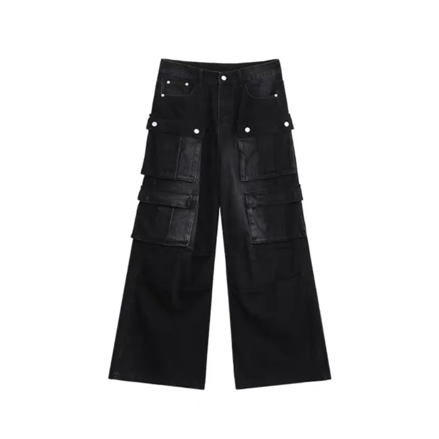 Multi-pocket Cargo Jeans