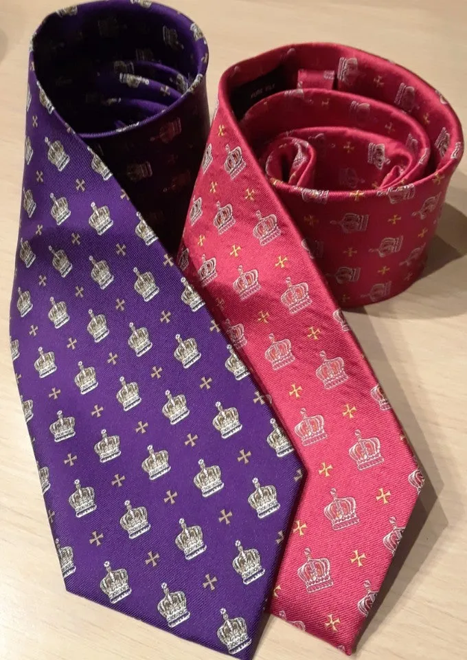 N O Knots Exclusive, the Finest Silk - Multi & Vertical, Hand Made in Europe!