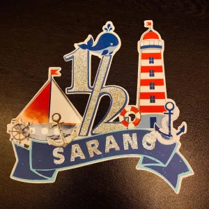 Nautical Cake Topper