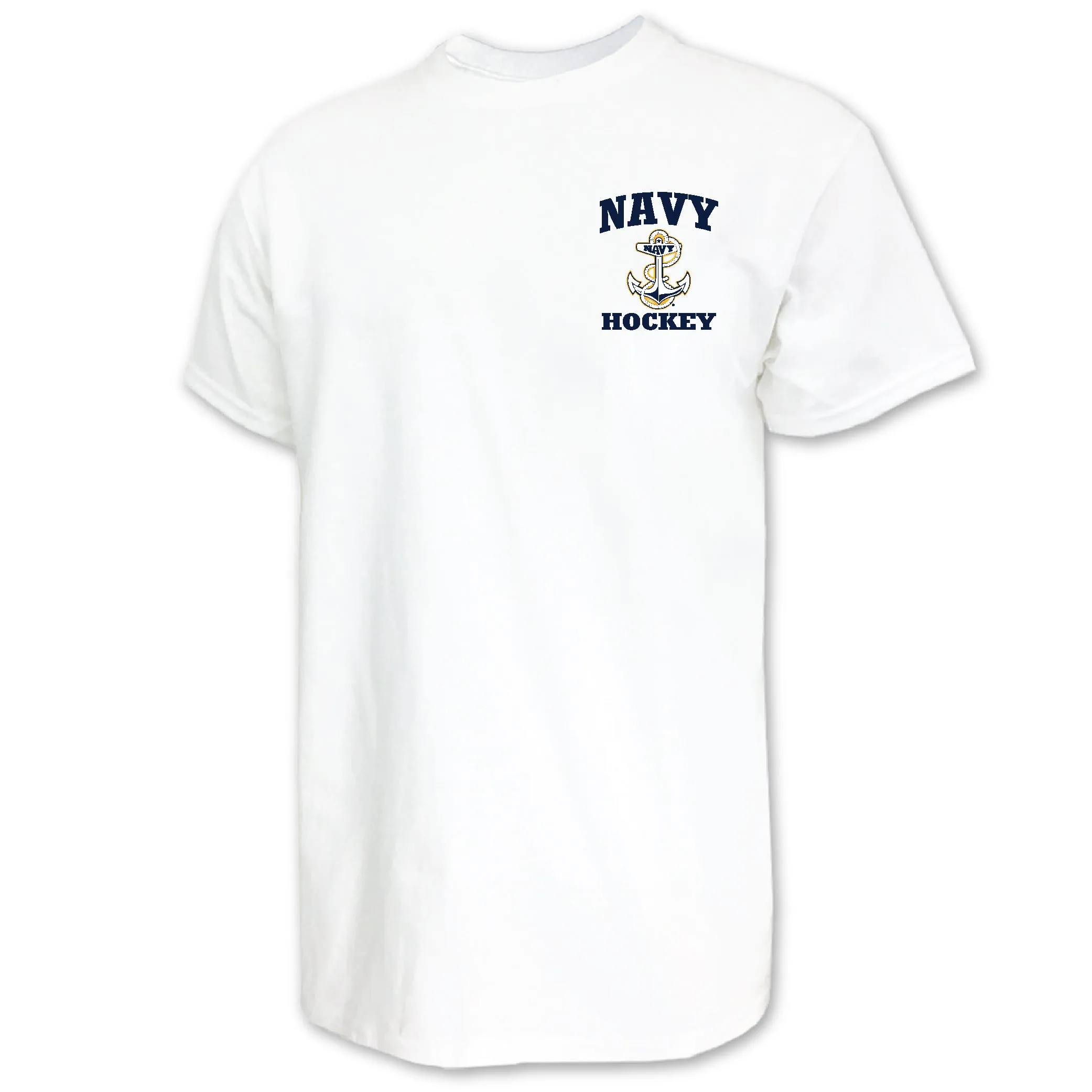 Navy Anchor Hockey T-Shirt