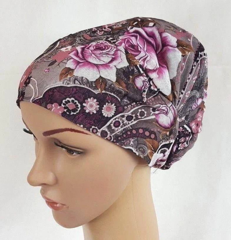 New Crystal Hemp Muslim Inner Hijab Caps Islamic Underscarf Hats Ninja Hija