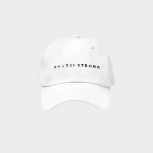 #NurseStrong Classic Hat - White
