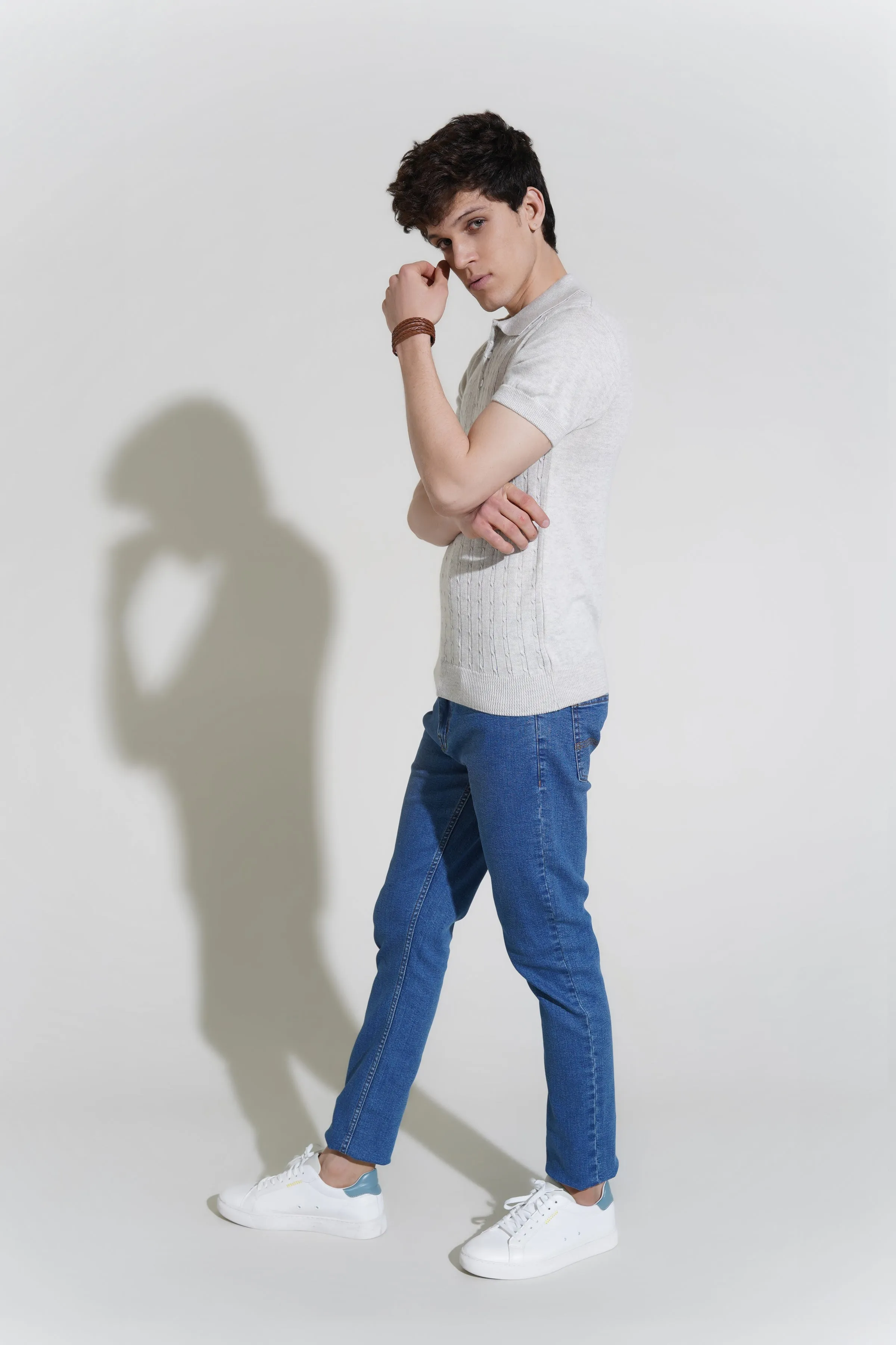 Oatmeal Polo Shirt