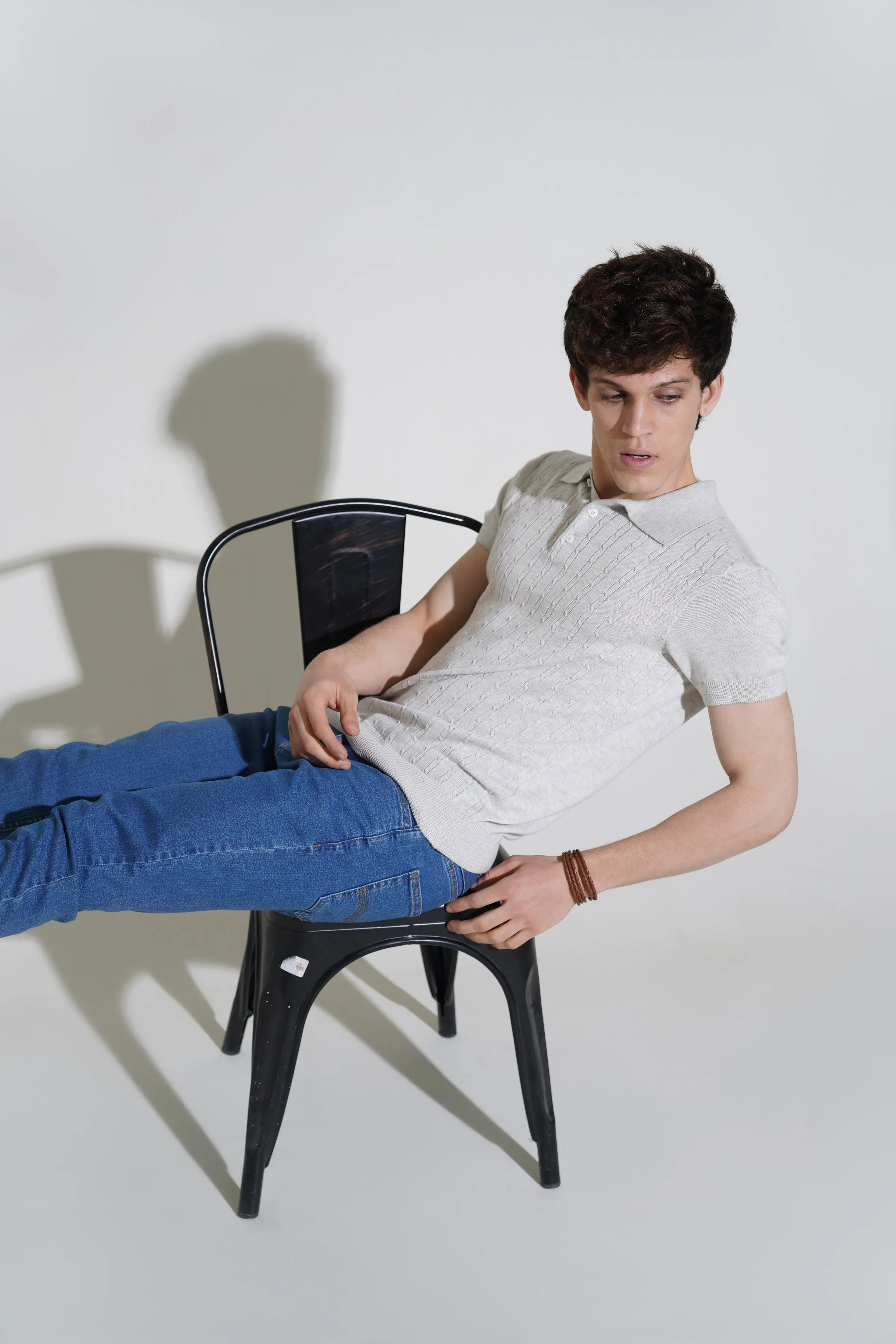 Oatmeal Polo Shirt