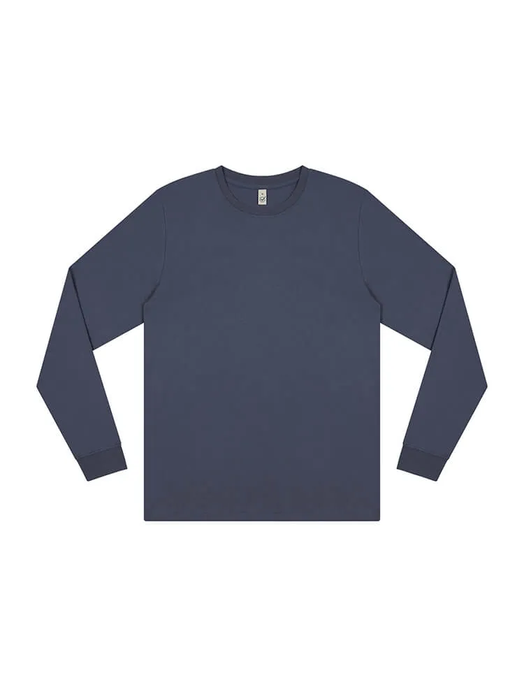 Organic Faded Long Sleeve T-shirt: Mens