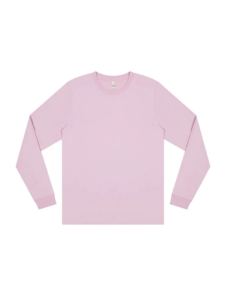 Organic Faded Long Sleeve T-shirt: Mens