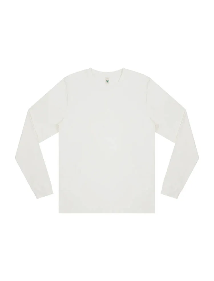 Organic Faded Long Sleeve T-shirt: Mens