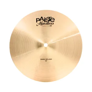 Paiste 10" Masters Dark Splash Cymbal