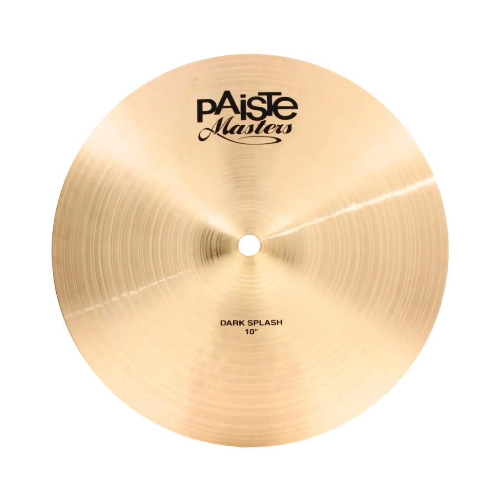 Paiste 10" Masters Dark Splash Cymbal