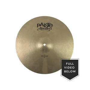 Paiste 15" Twenty Masters Thin Hi-Hats