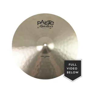 Paiste 17" Masters Dark Crash