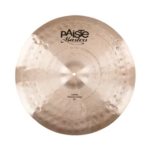 Paiste 20" Masters Dark Crash Ride