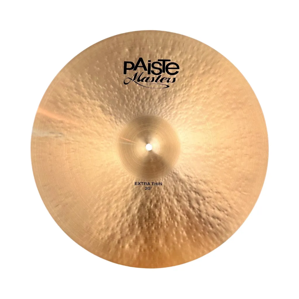 Paiste 20" Masters Extra Thin Crash