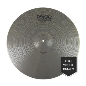 Paiste 22" Masters Dry Ride