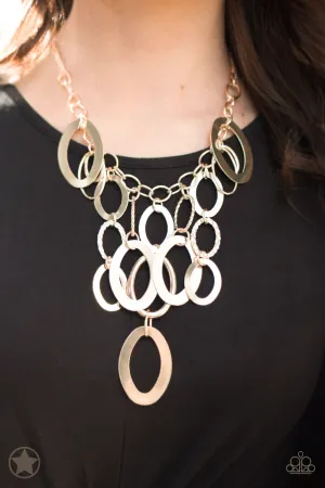 Paparazzi -A Golden Spell  Gold Necklace