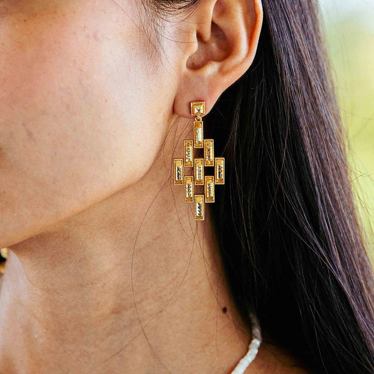 Pathway Drop Earrings