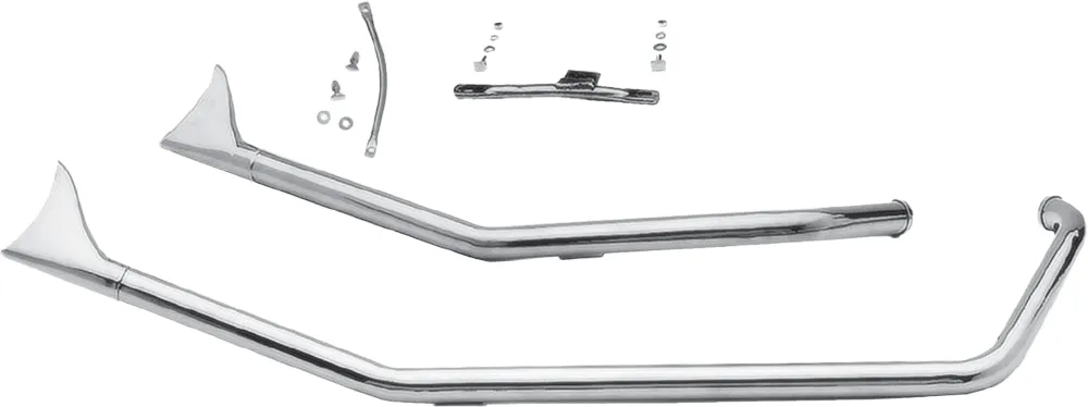 Paughco 726B2F Upsweep Fishtail Drag Pipes