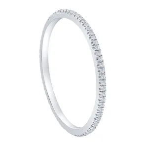 Pave Diamond Eternity Band
