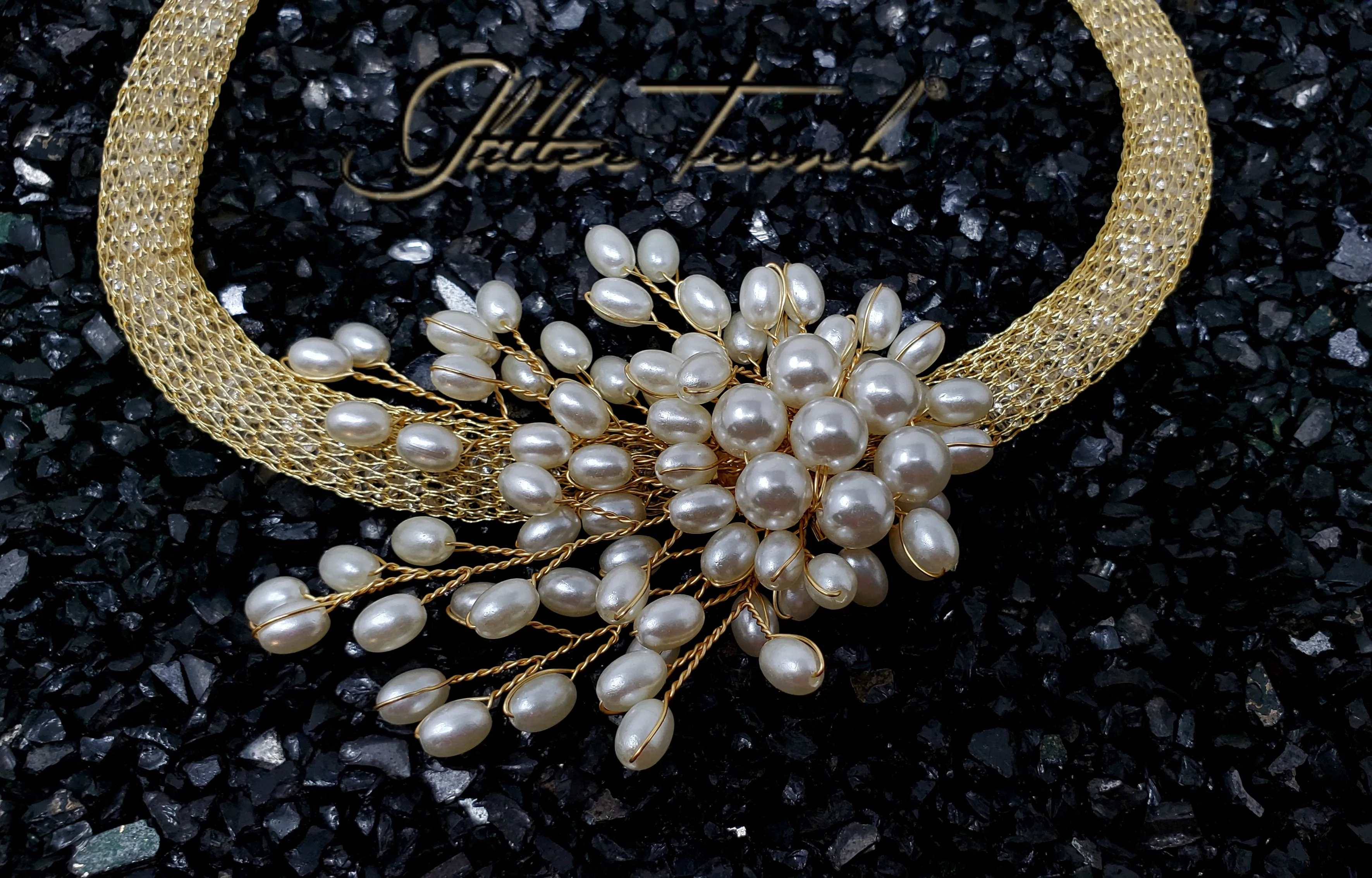 Pearl Palooza Statement Brooch