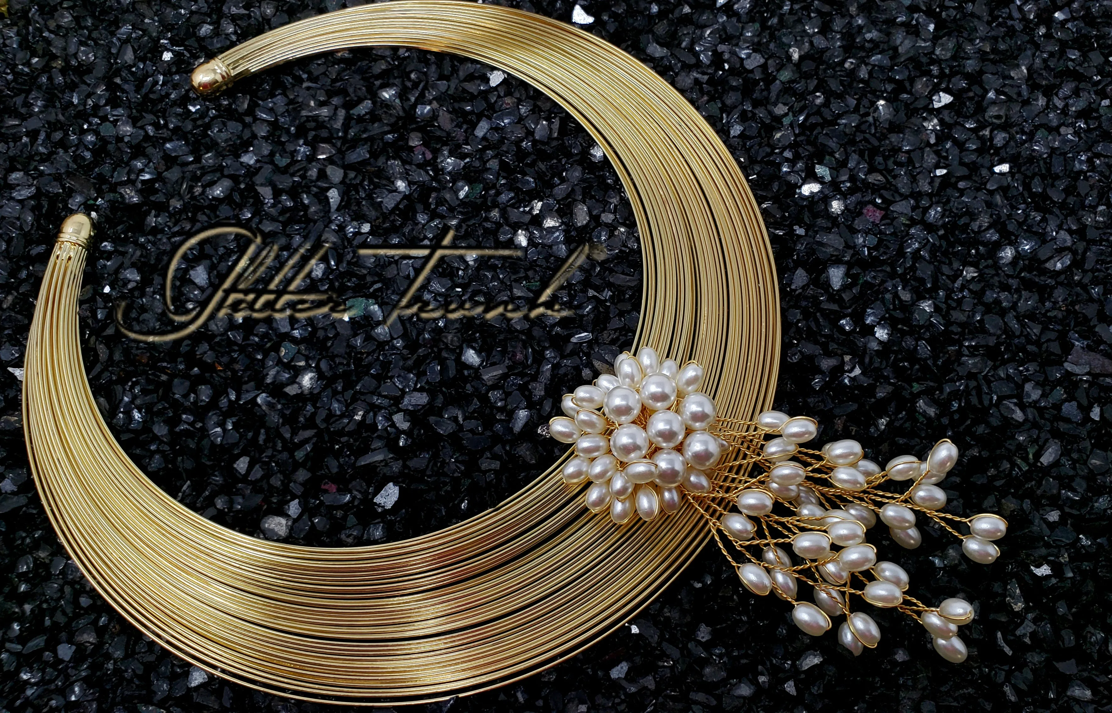 Pearl Palooza Statement Brooch