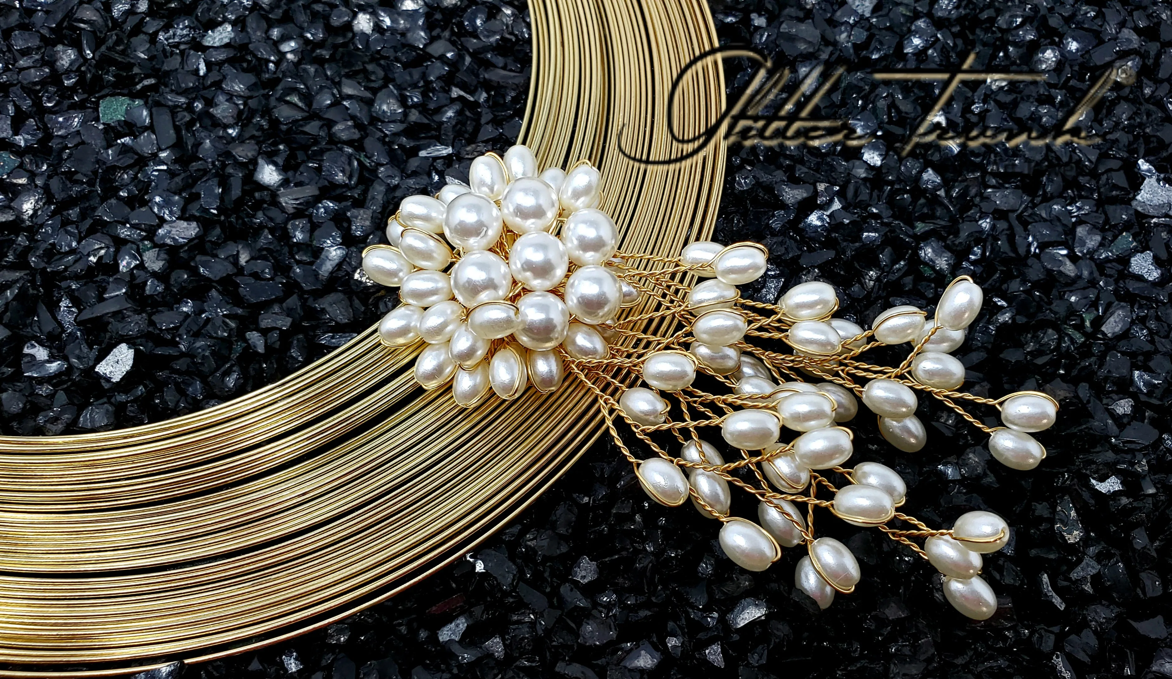 Pearl Palooza Statement Brooch