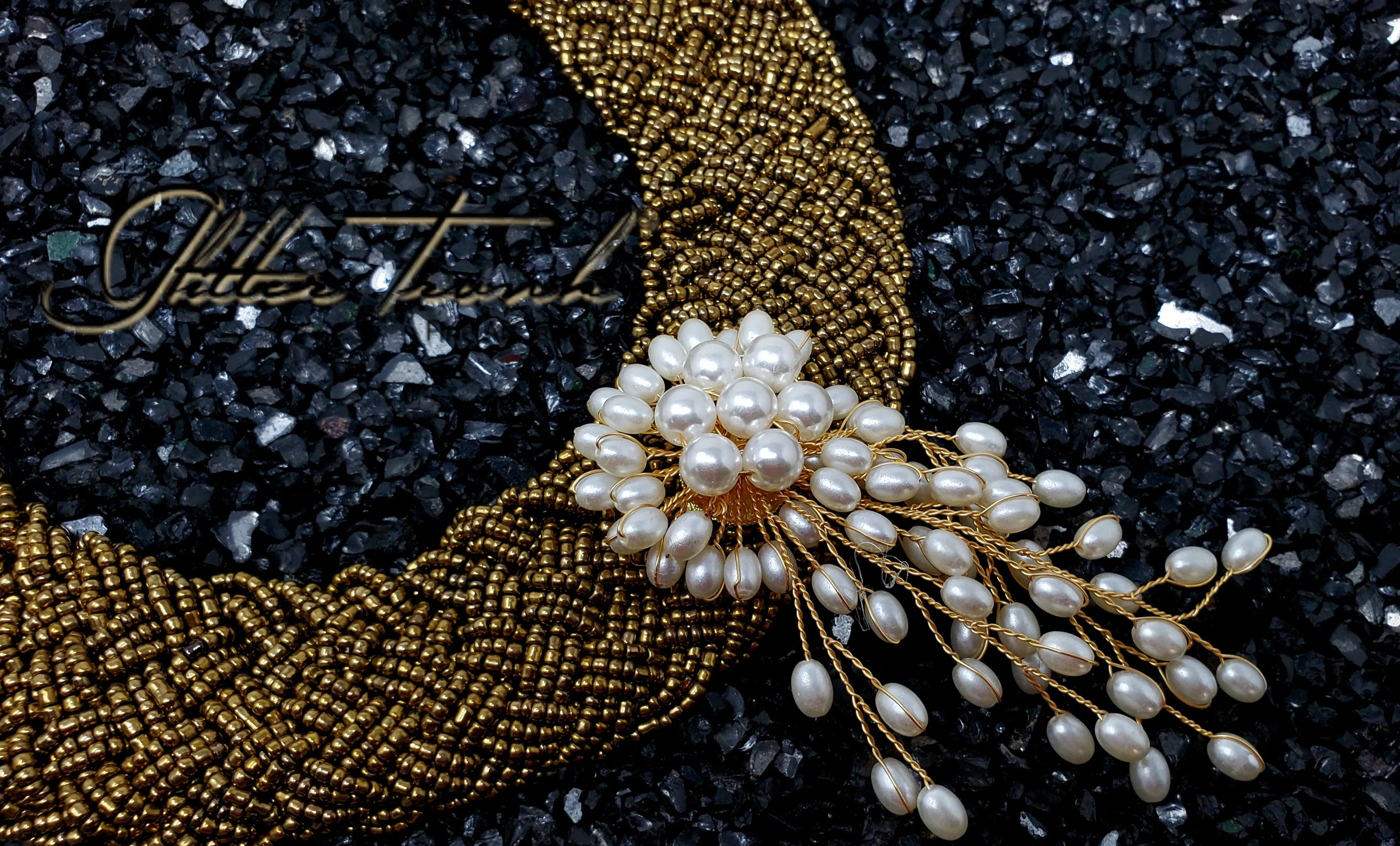 Pearl Palooza Statement Brooch