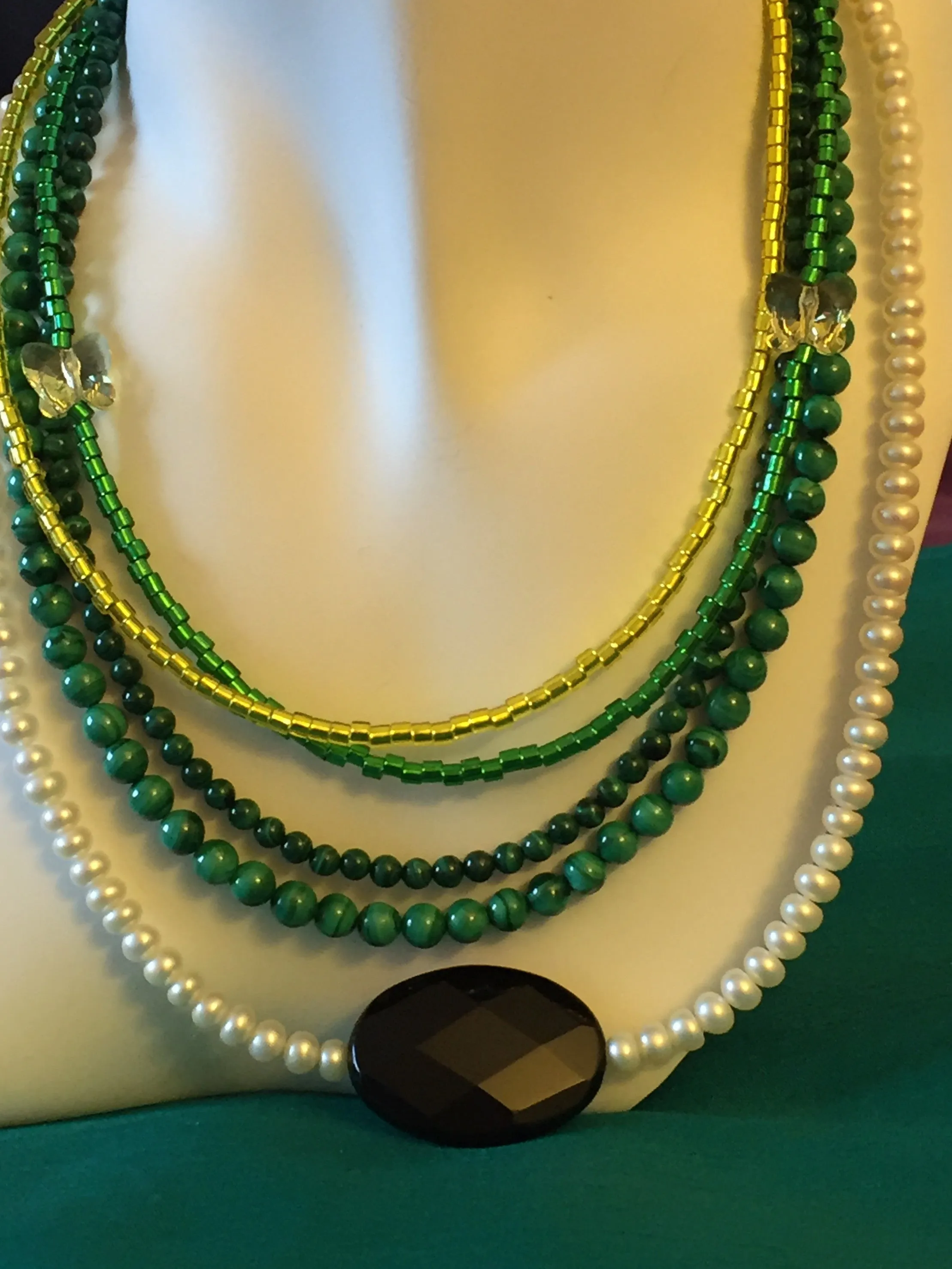 Pearl Statement Necklace - Cleopatra