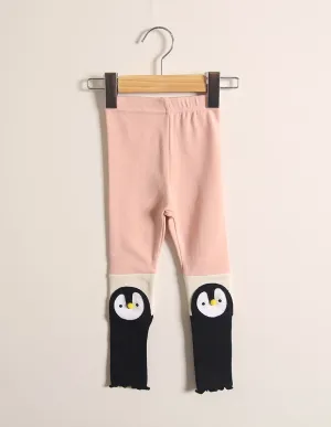 Penguin Leggings Pink