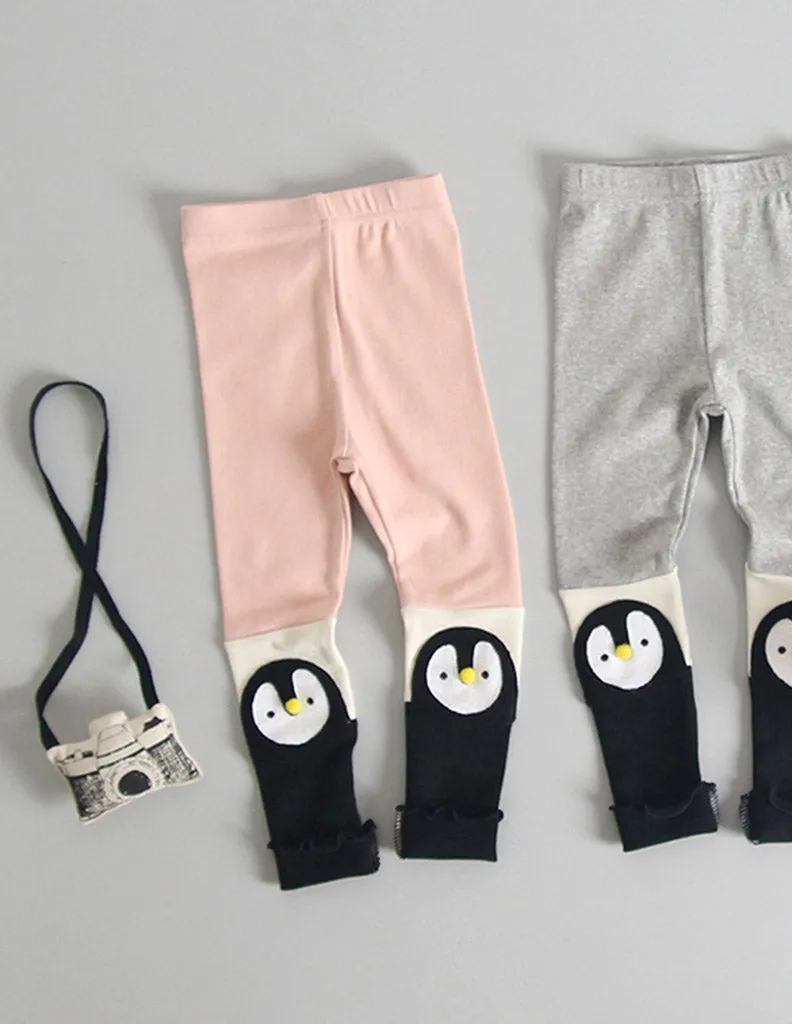 Penguin Leggings Pink